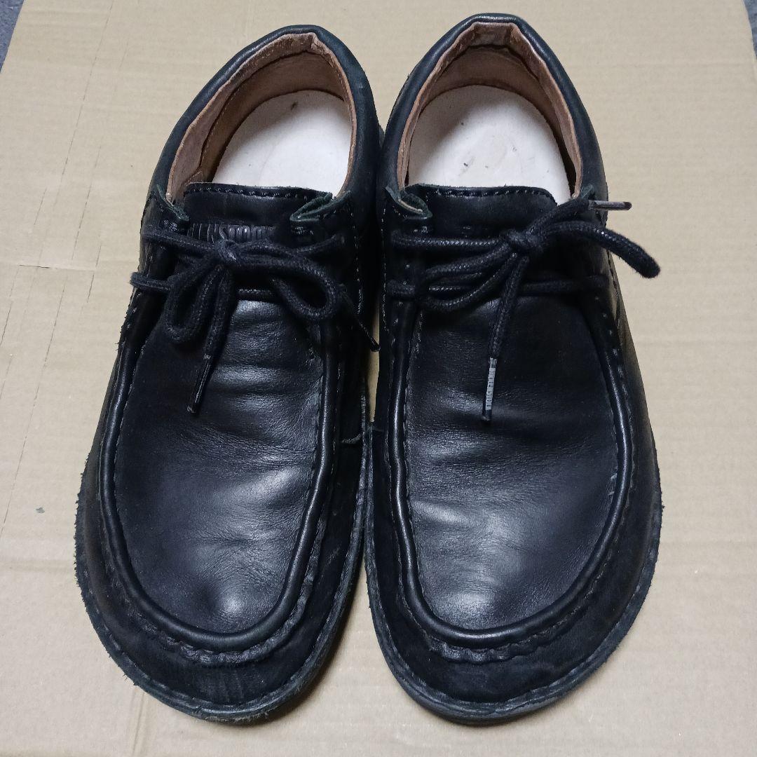 BIRKENSTOCK　 ブラックレザー 　パサデナ 38 24.5センチ