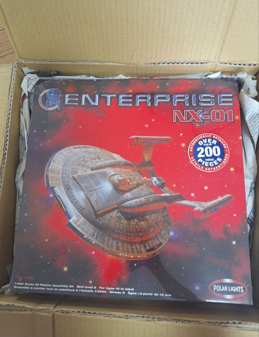 1/350 エンタープライズ NX-01 ポーラライツ 未開封プラモデル 未開封