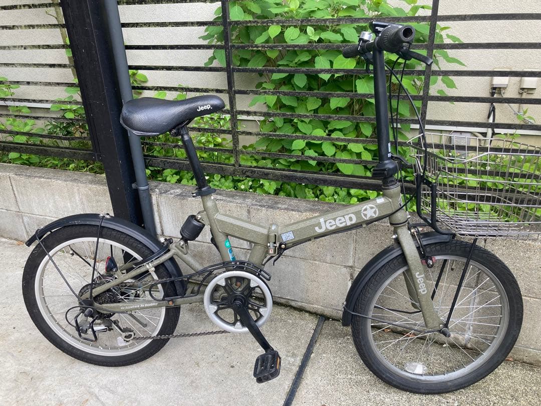 JEEP折りたたみ自転車　20インチ