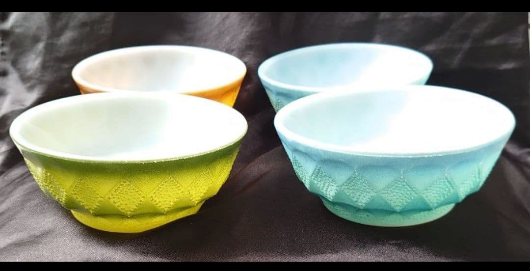 キンバリー シリアルボウル 緑1 ブルー2 ブラウン1 ファイヤーキング