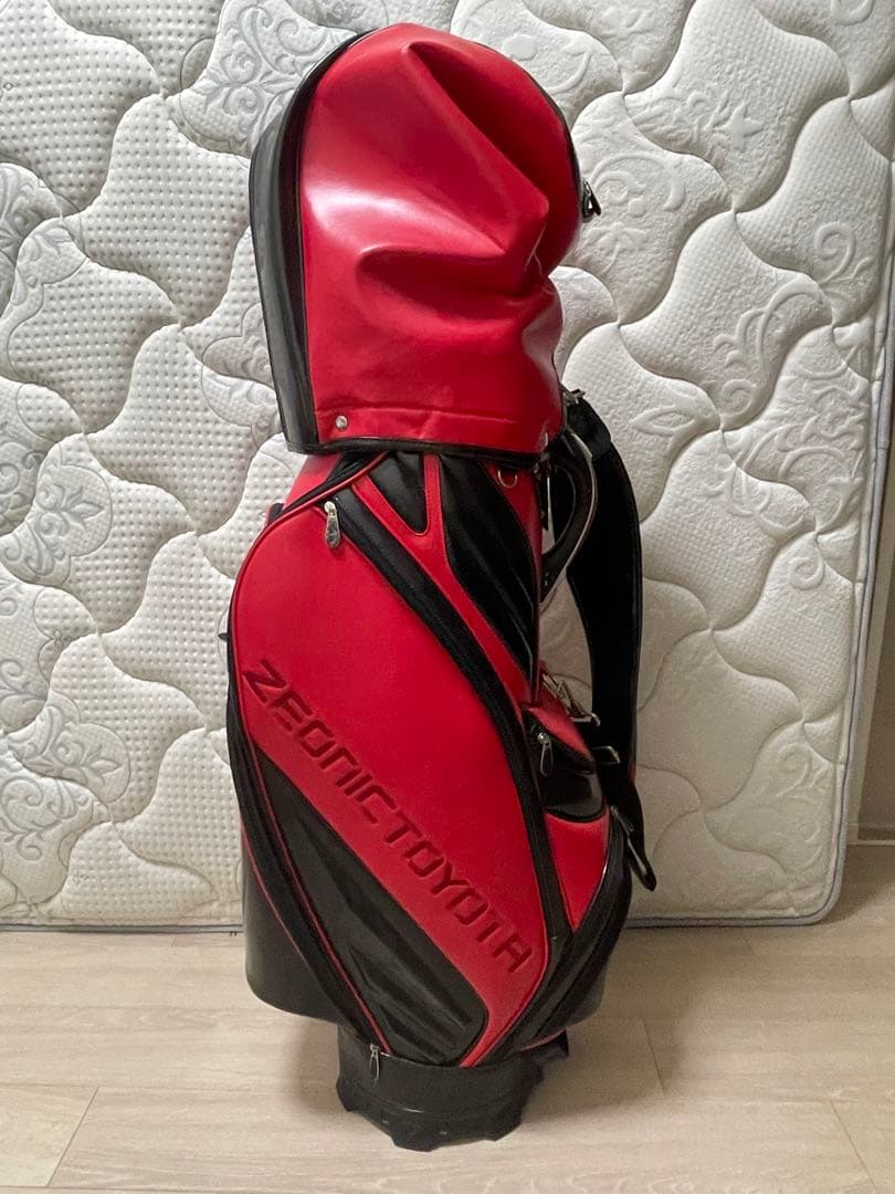 A*中様 ZEONIC トヨタ　シャア　キャディバッグ　ゴルフバッグ