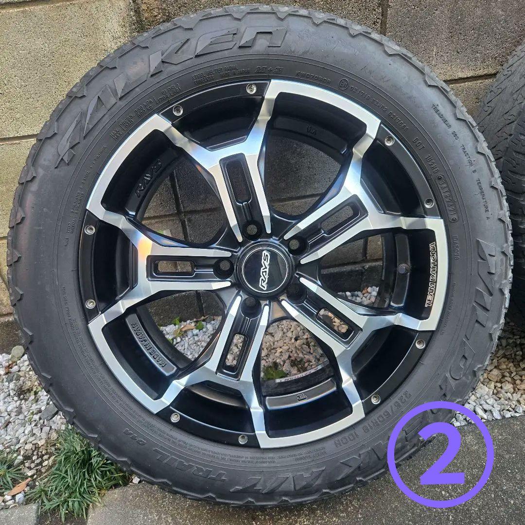 ②RAYSチーム デイトナ DS５　デリカD5 等