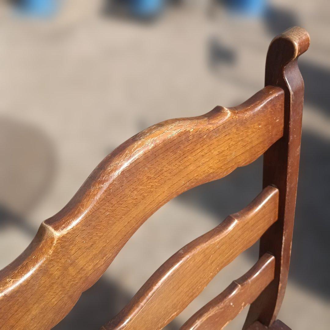 5110)横浜ダニエル　ヴィンテージチェア　ダイニングチェア　椅子