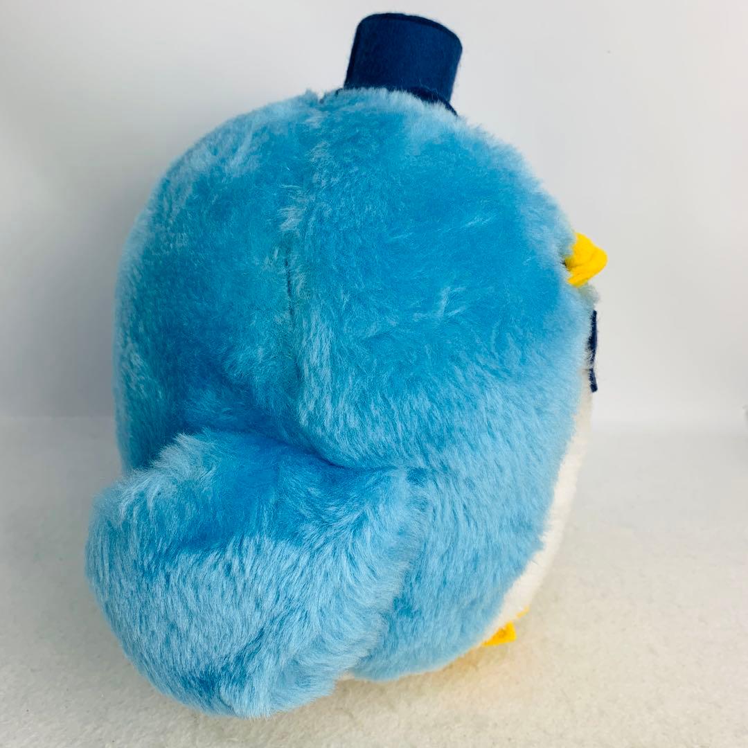 日本製　タキシードサム　ぬいぐるみ　レトロ　青　ブルー　サンリオ