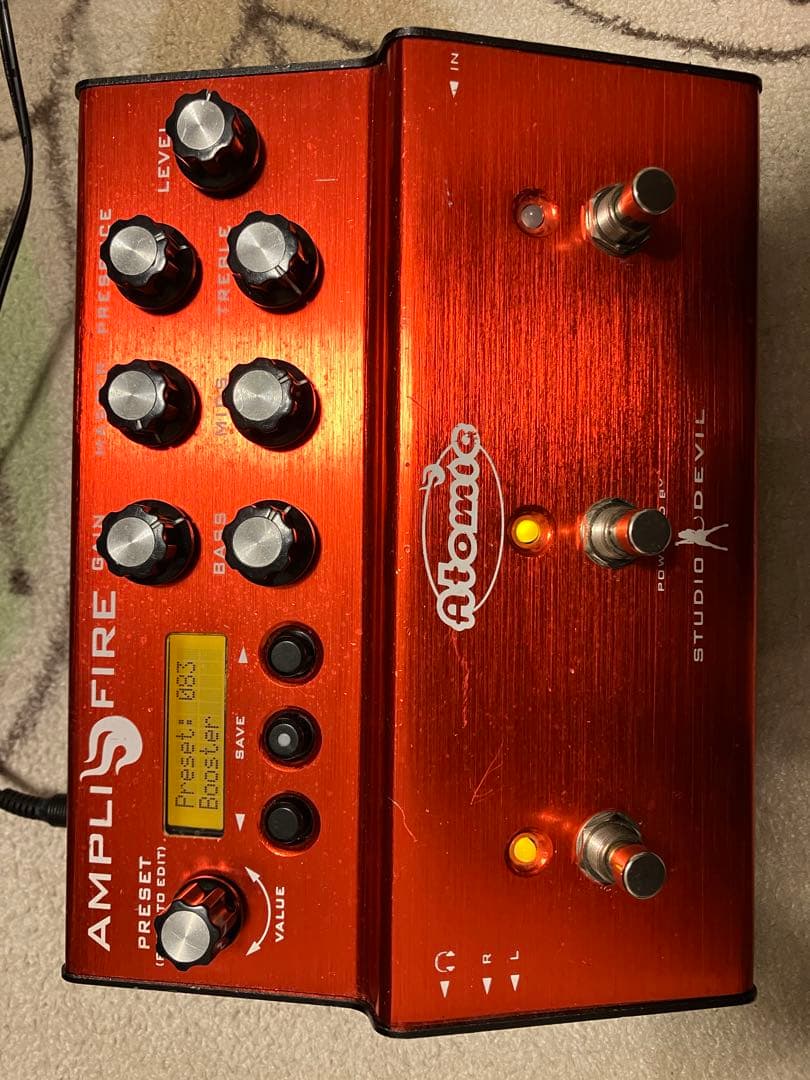 【説明必読】Atomic AMPLIFIRE ギターエフェクター【ジャンク】