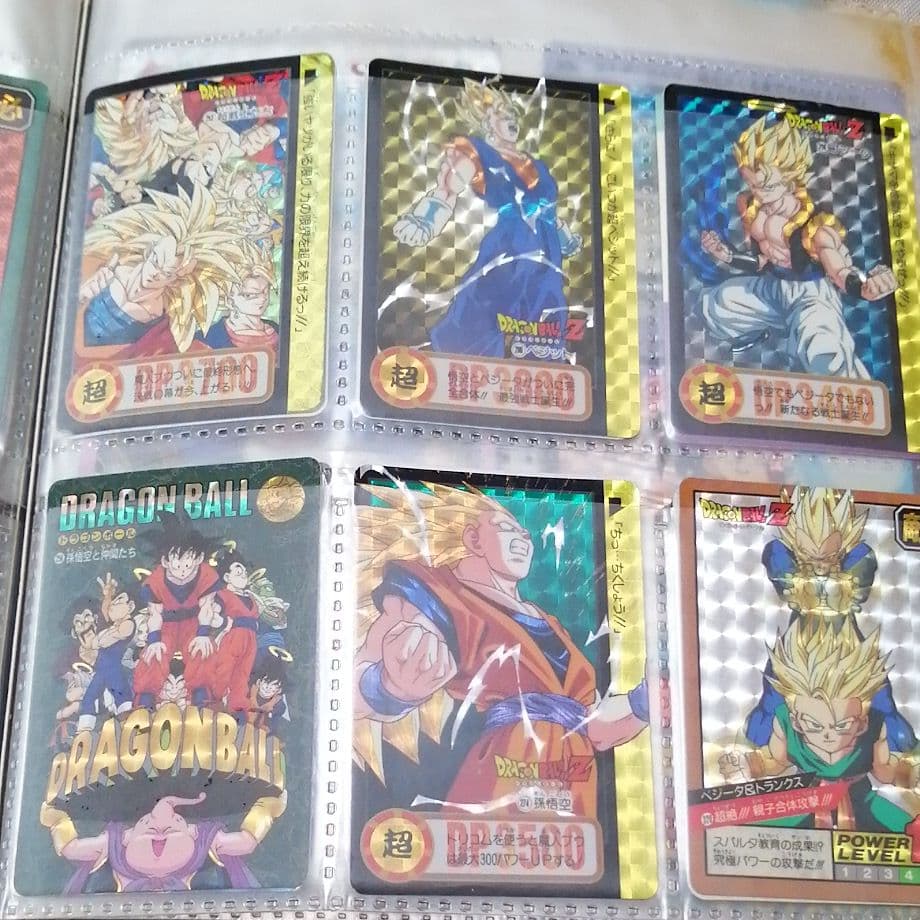 ドラゴンボールセットカードダス6枚セット