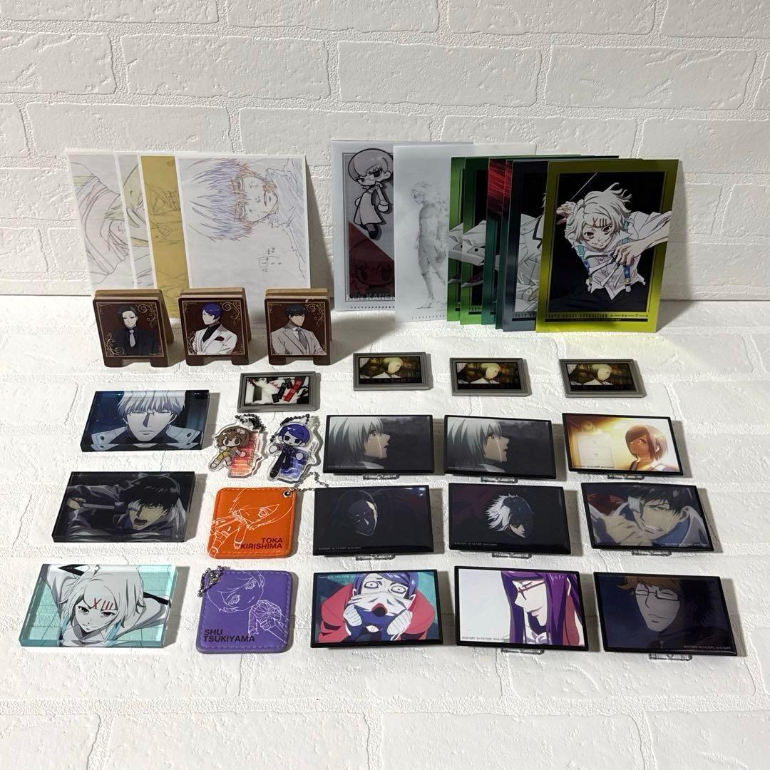 東京喰種　EX グッズまとめ売り　缶バッジ　ポストカード
