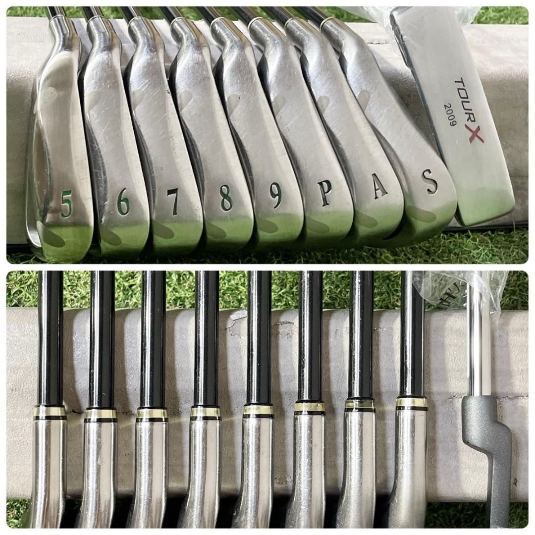 【貴重レフティ】ゼクシオ MP1200 ゴルフクラブセット 12本 R 左 良品