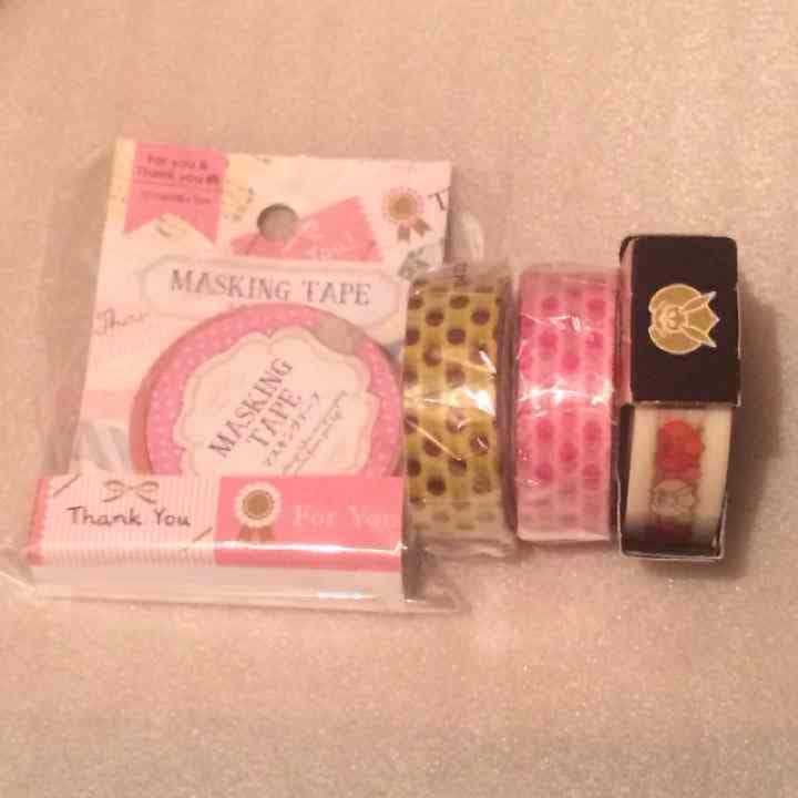 マステ4点セット【コメントで899円】