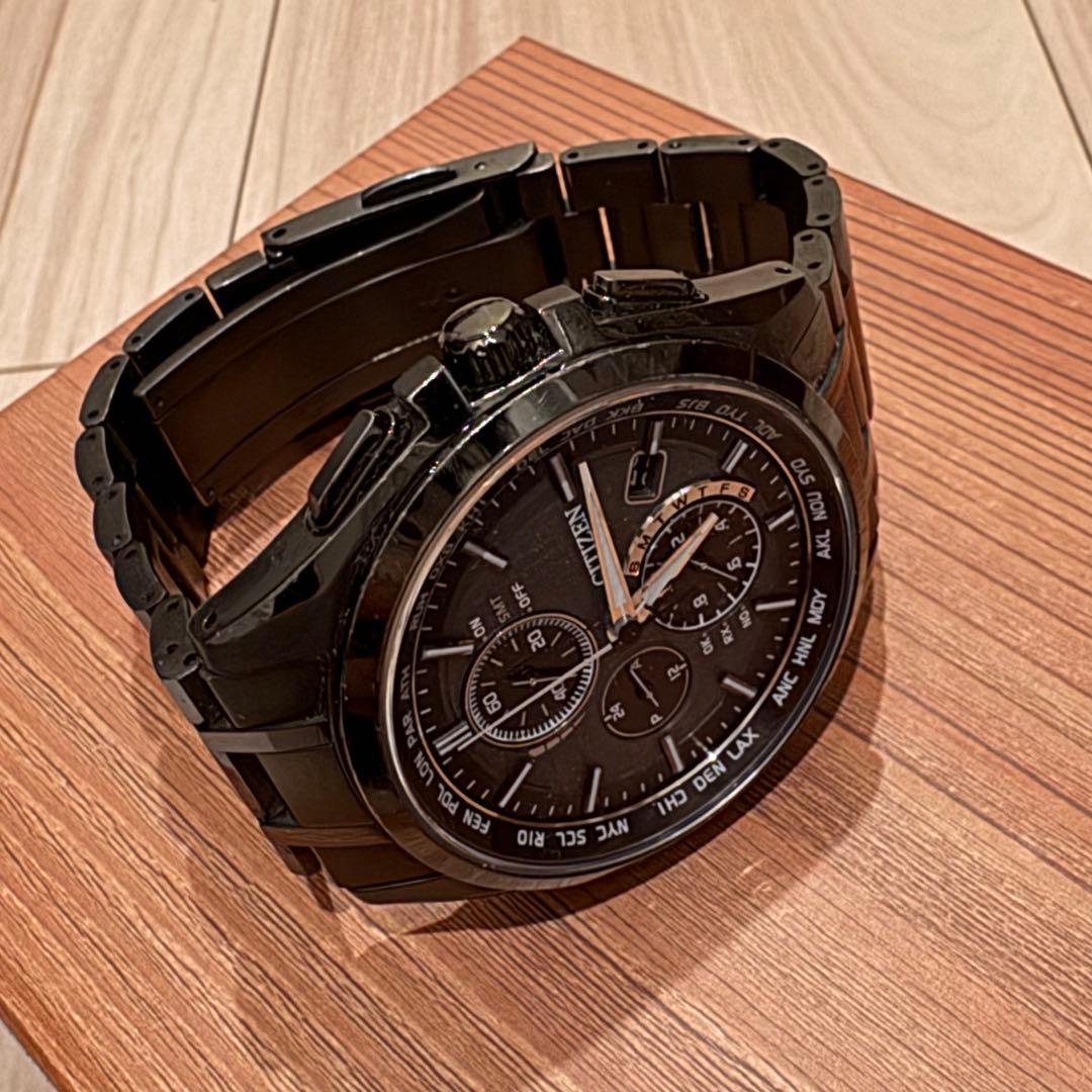 CITIZEN ATTESA H804-T019371 チタン　エコドライブ