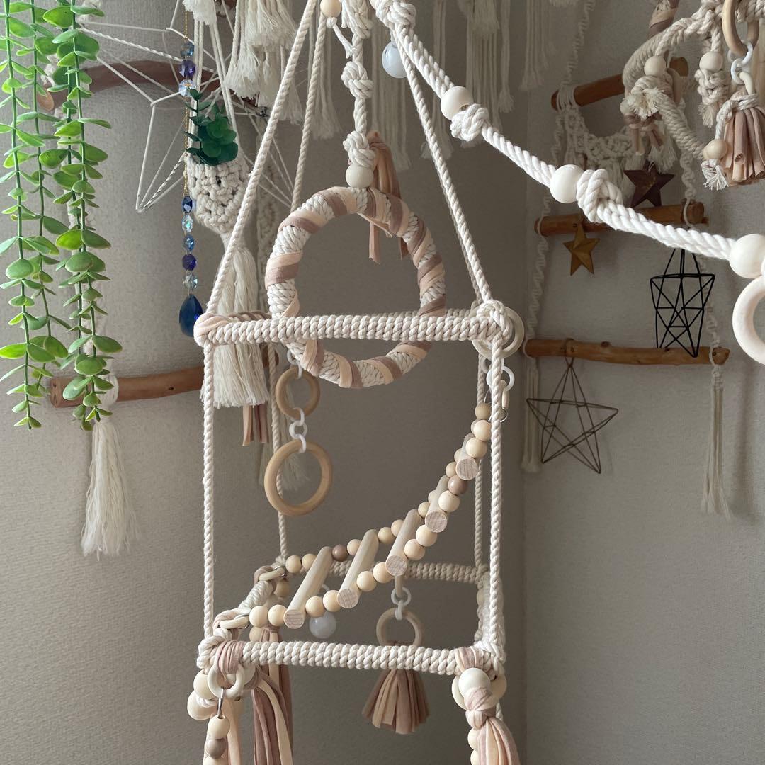 むらゆ★小動物□⬜︎アスレチックHOUSE⬜︎□⚪︎バードアスレチック