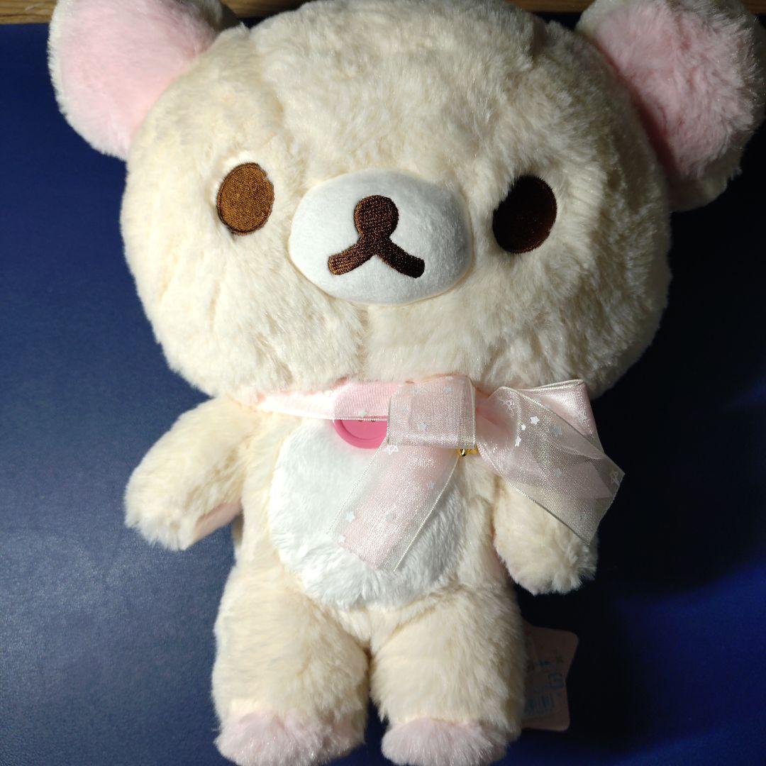 司*。様 ピンクリボンコリラックマのぬいぐるみ 約30cm