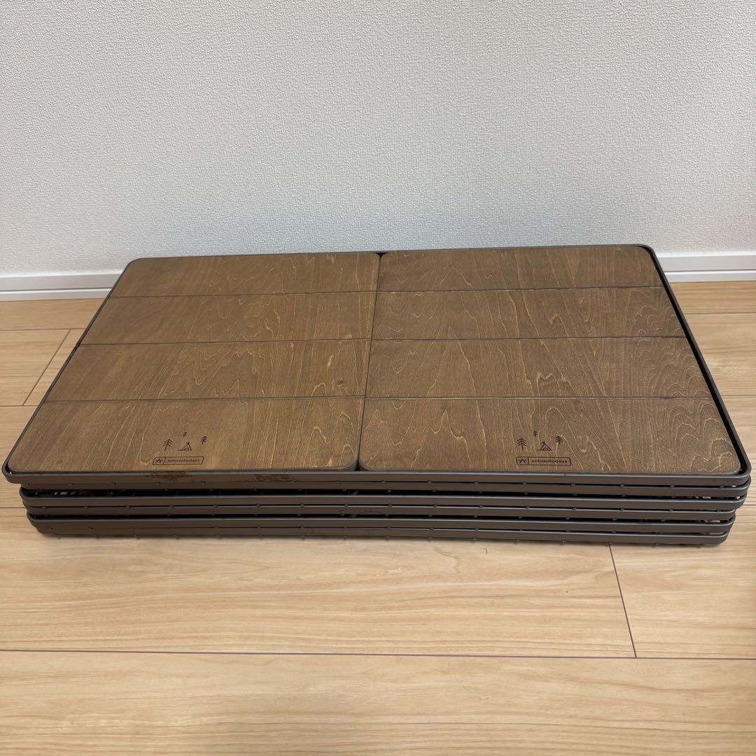 ユニフレーム フィールドラック　6点　ハーフテーブル2点　RAW まとめ売り