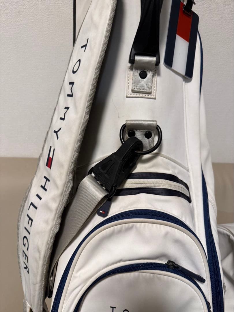 【送料込み】廃盤希少品　トミーヒルフィガー　スタンド式ゴルフバッグ