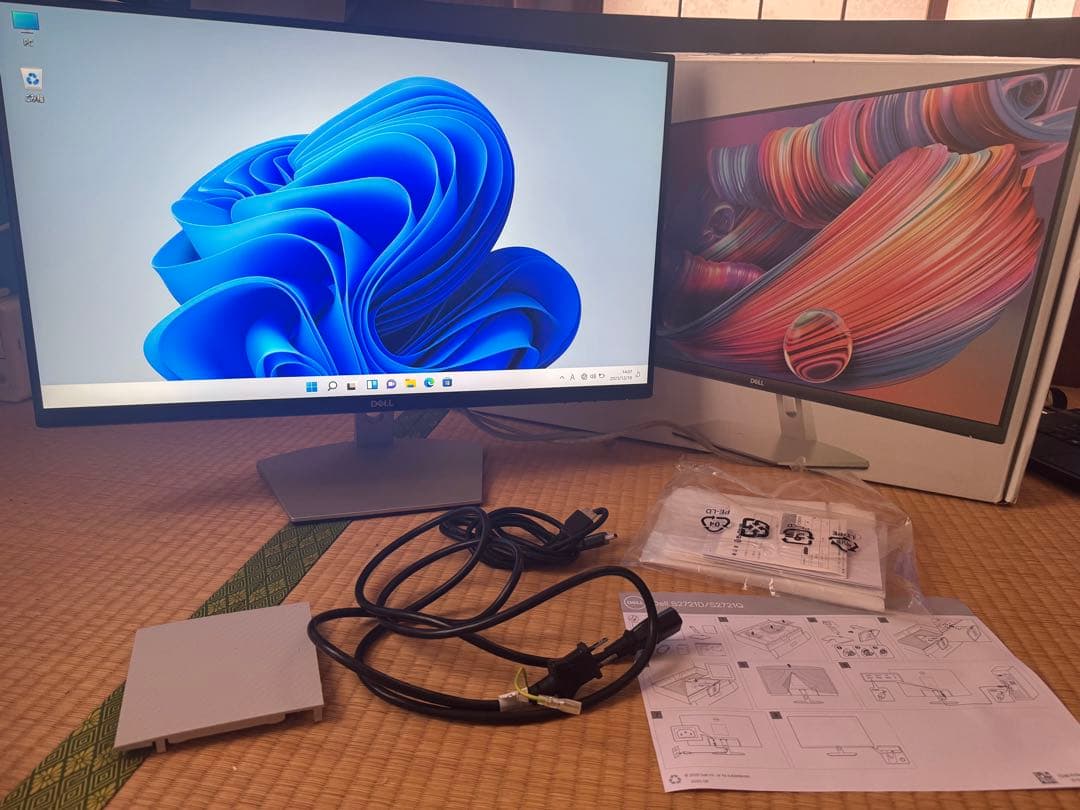 DELL S2721Q 27インチ 4K モニター 本体