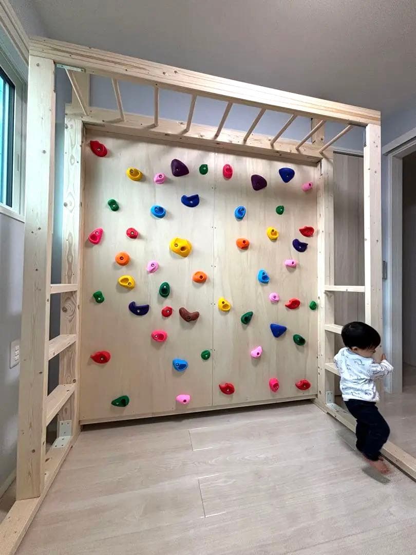 室内うんてい　知育うんてい　大型ボルダリング