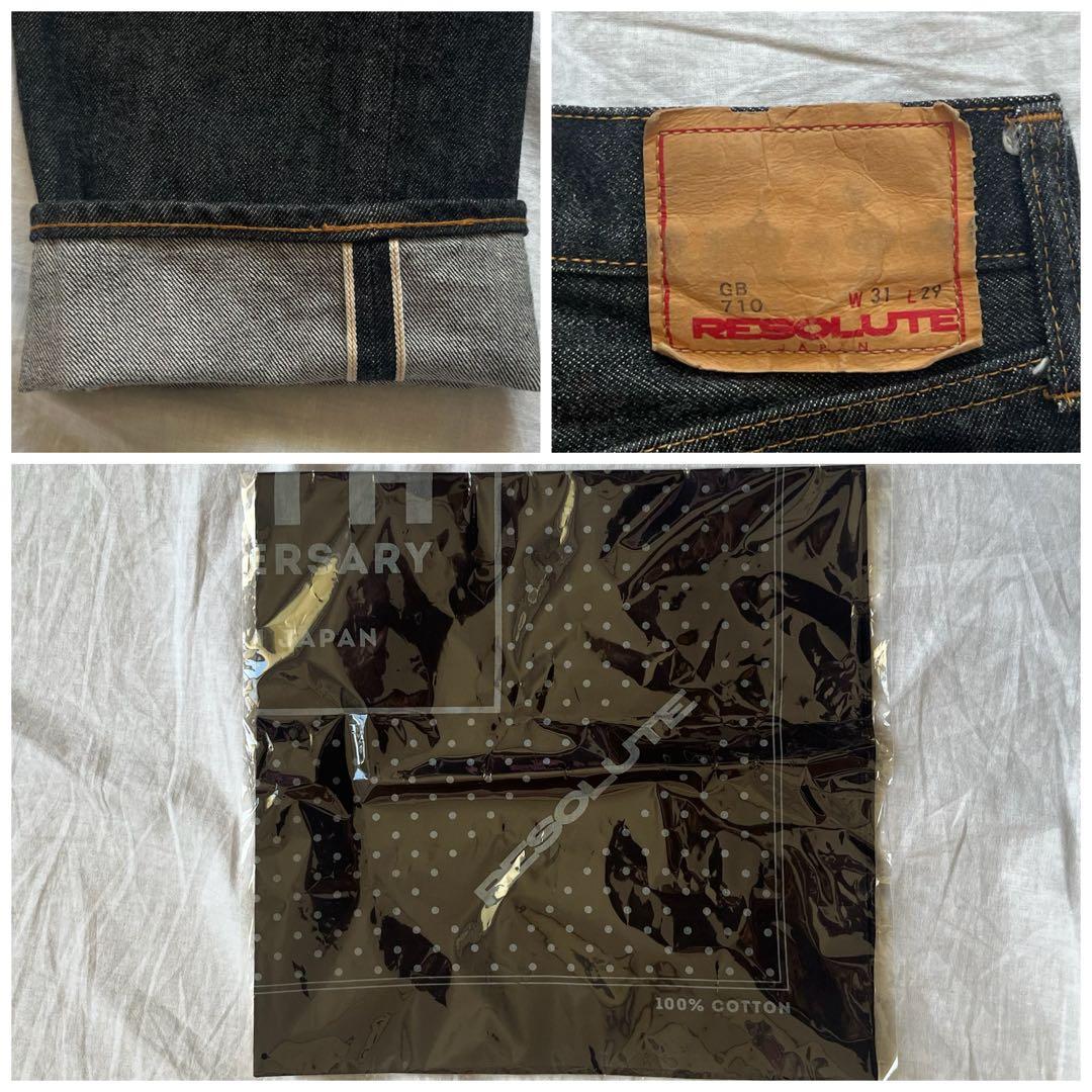 限定品 RESOLUTE 15周年 GB710 W31×L29 リゾルト 日本製