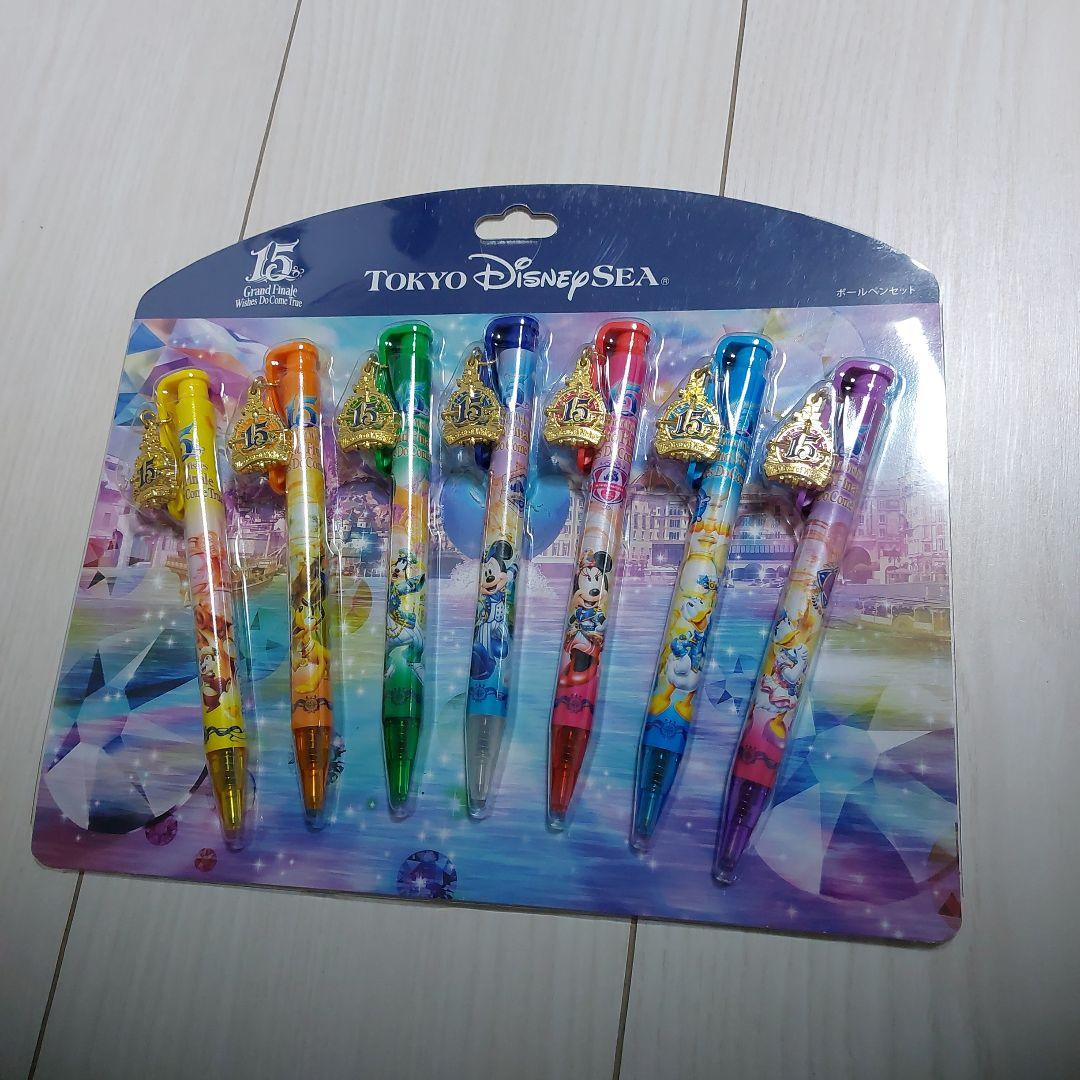 ディズニーシー15周年　ボールペンセット