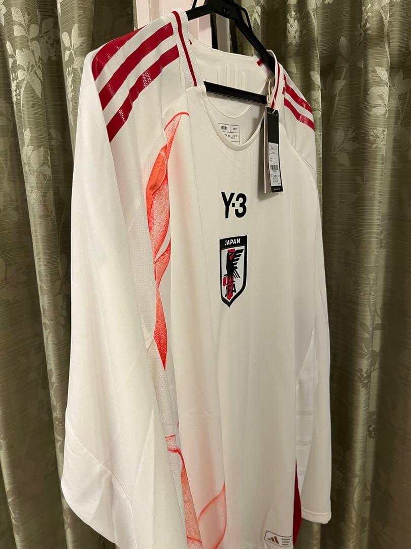 【新品未使用】日本代表 2024 アウェイ オーセンティック 長袖 5XL