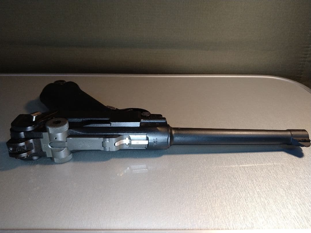 希少な美品！タナカ製　ルガーＰ０８　６インチ！　作動快調なガスブロ、ガス漏無し！