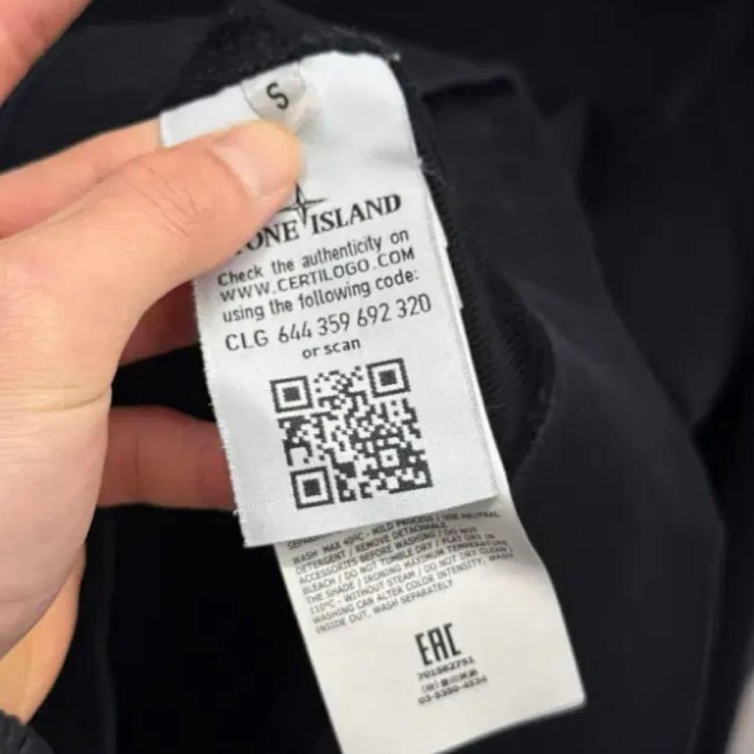 【即完S❗️】美品STONE  スウェットトレーナー ブラック