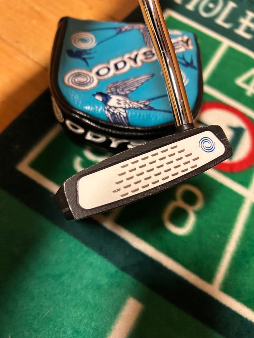 中尺パター　Odyssey Ten パター Super Stroke グリップ