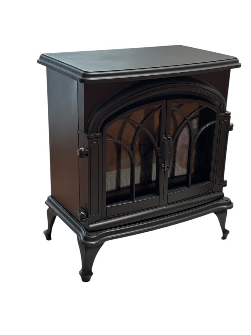 ワイド暖炉型ファンヒーター 2017年製 BLT-999B-3-BK ニトリ