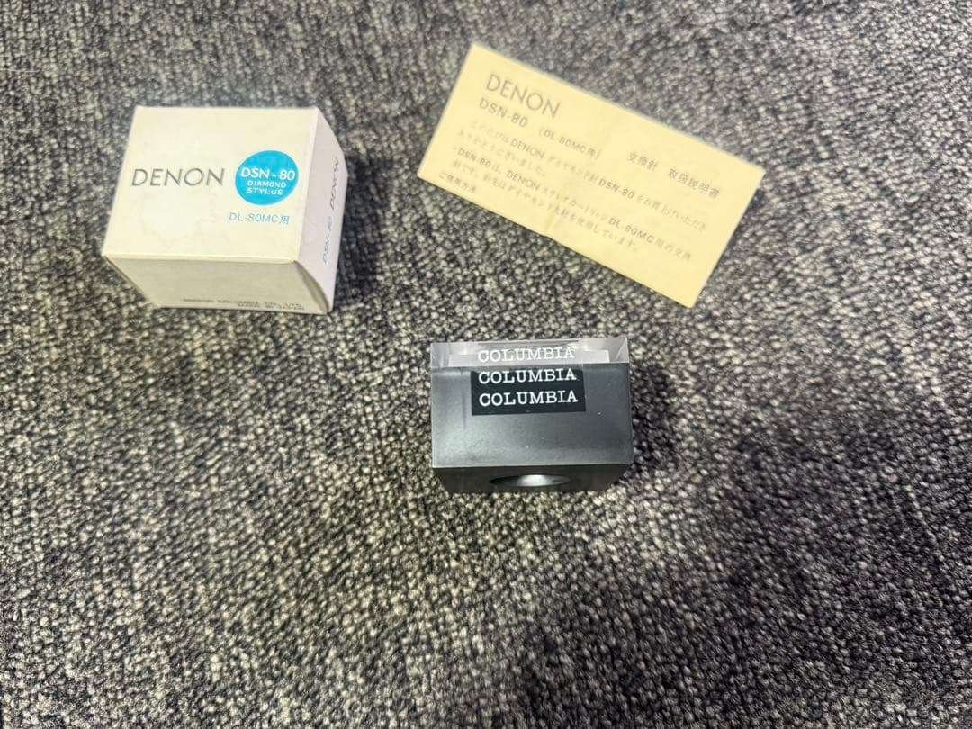【新品】 DENON DSN-80 カートリッジ DL-80MC 交換針 純正