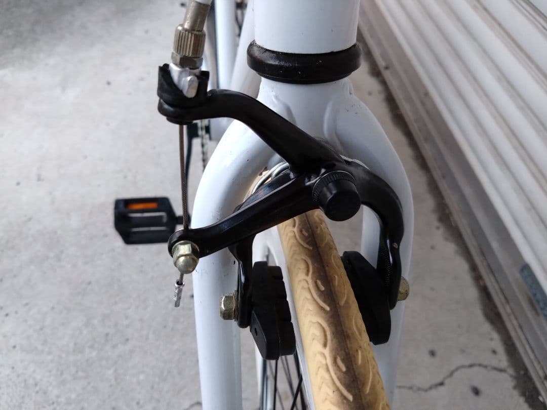 【まこやん】シングル　コースターブレーキ　ホイールカバー　ノーパンク