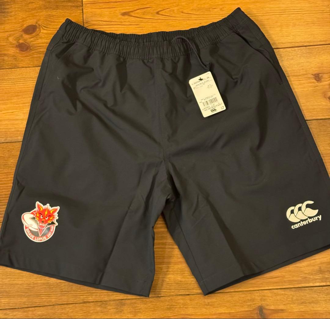 新品レア東芝ブレイブルーパス選手支給プラクティスショーツ黒赤4L