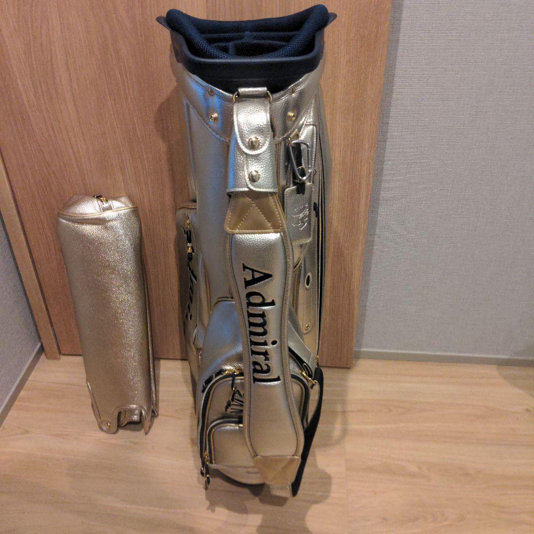 Admiral ゴルフバッグ ゴールド