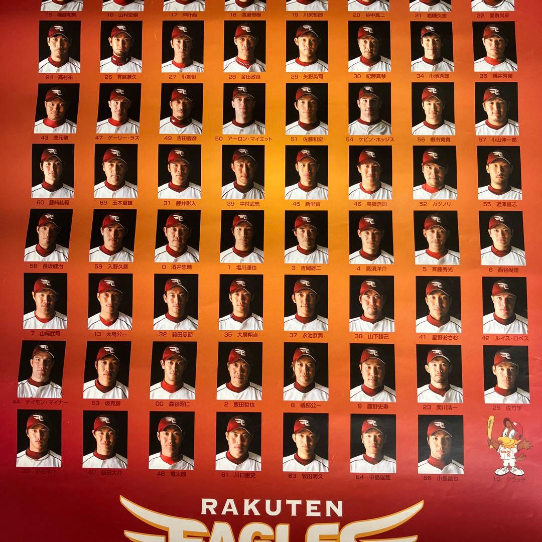 楽天イーグルス　2005年創設時カレンダー　全13枚　大判サイズ　未使用　激レア