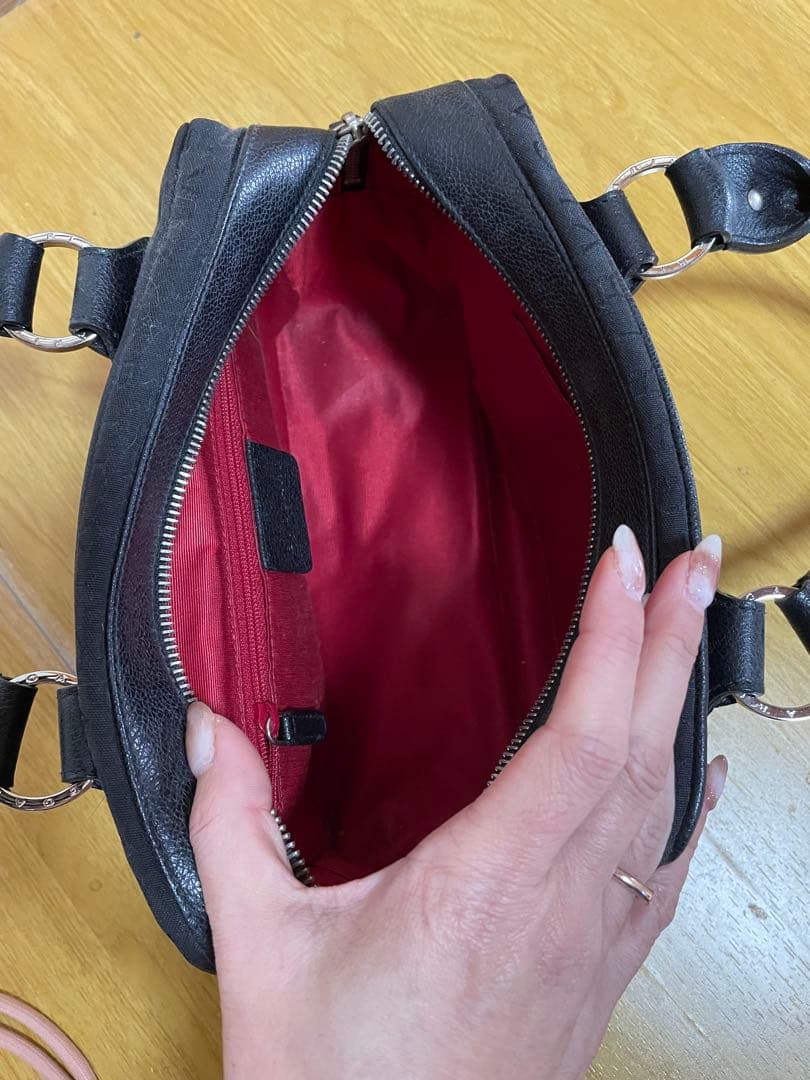 BVLGARI ブラック ハンドバッグ