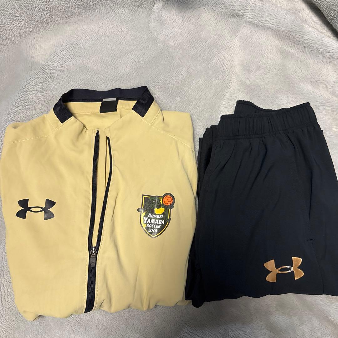 Under Armour ジャージセット ベージュ/黒