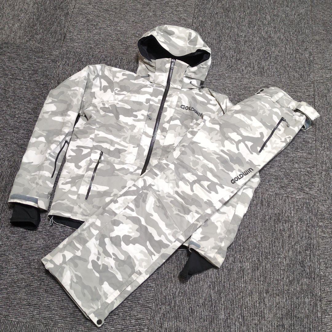 Goldwin カモフラージュ スキーウェア