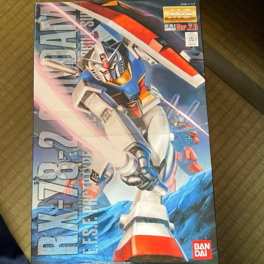 MG 1/100 RX-78-2ガンダムver.2.0 未組立