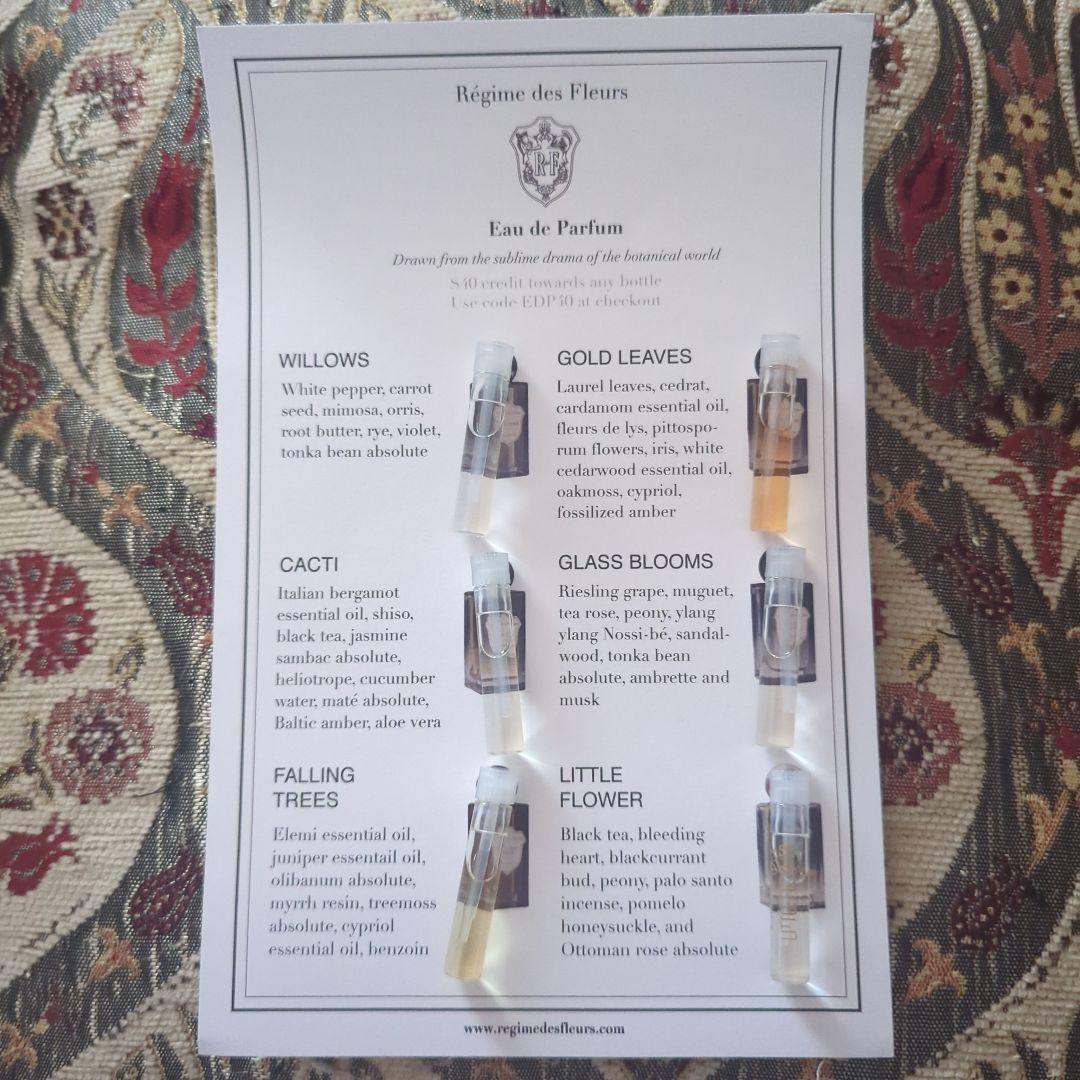 年末セール☆希少・Régime des Fleurs 香水セット