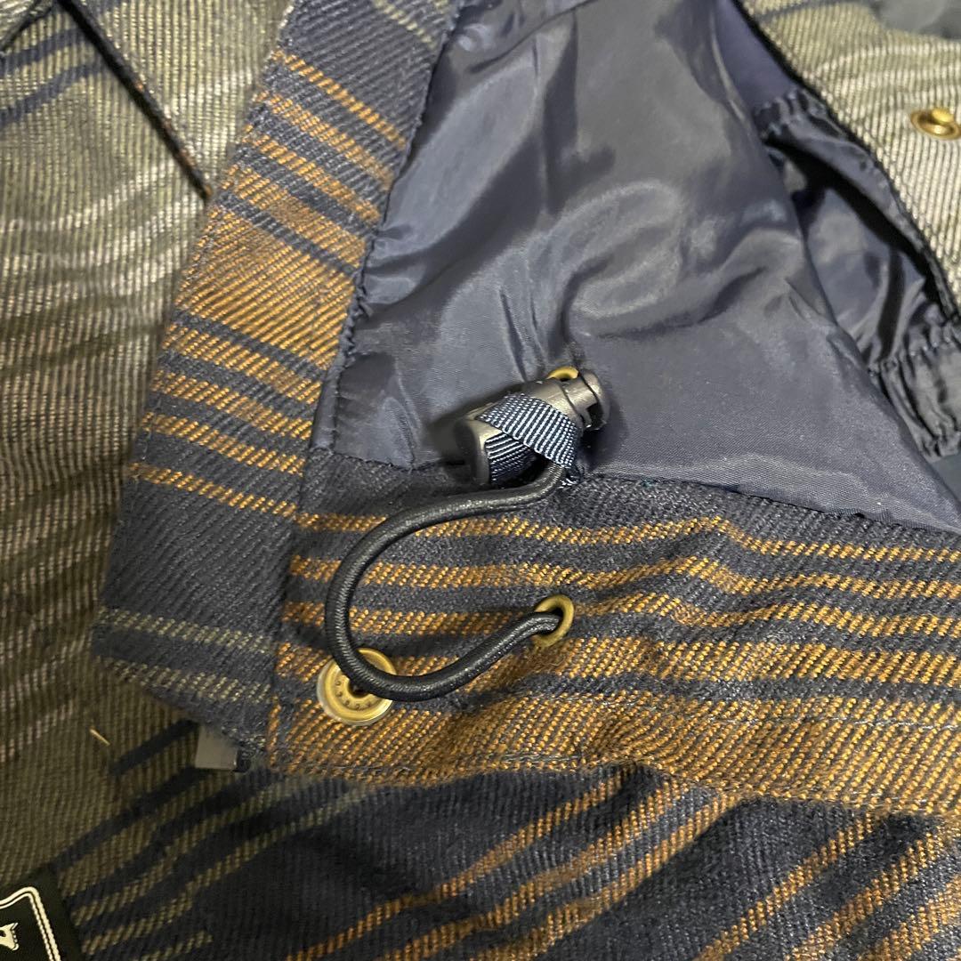 Burtonバートンスキーウェアスノーボードジャケットパーカーフード付紺ネイビー