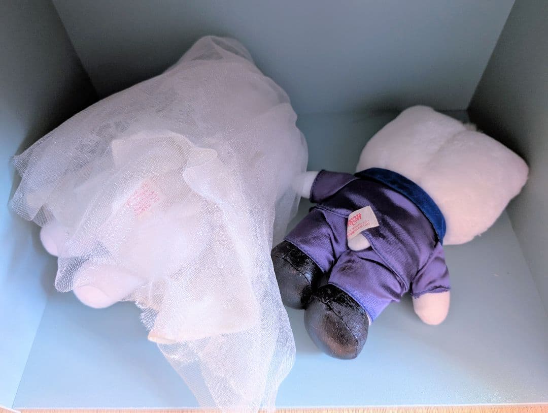 ハローキティ&ディアダニエル　ウェディングぬいぐるみ