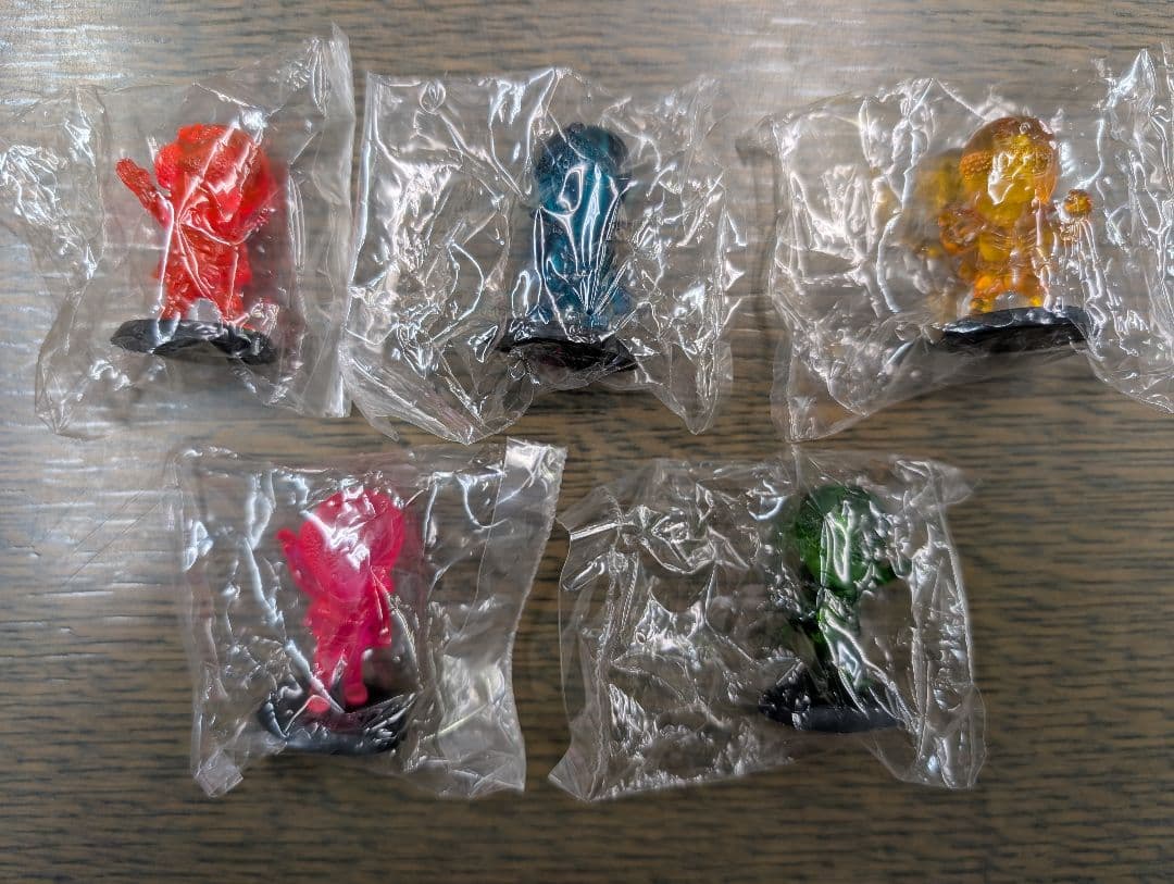 超レア※内袋未開封品【特典/クリアカラー】秘密戦隊ゴレンジャー特撮ヒーローズ5体