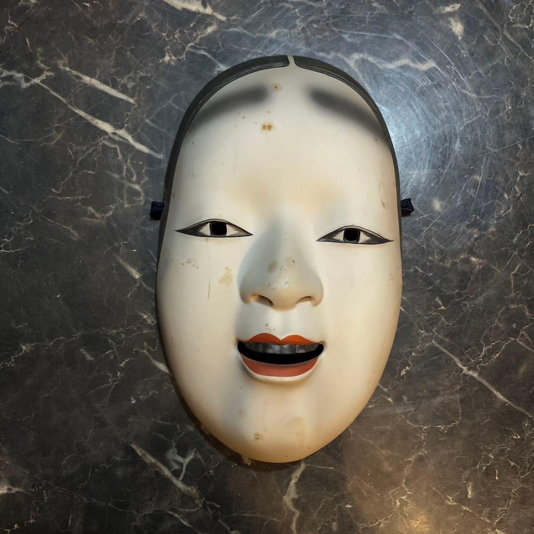 能面 |小面、お面 、女面 |古民藝【古美術】【骨董】