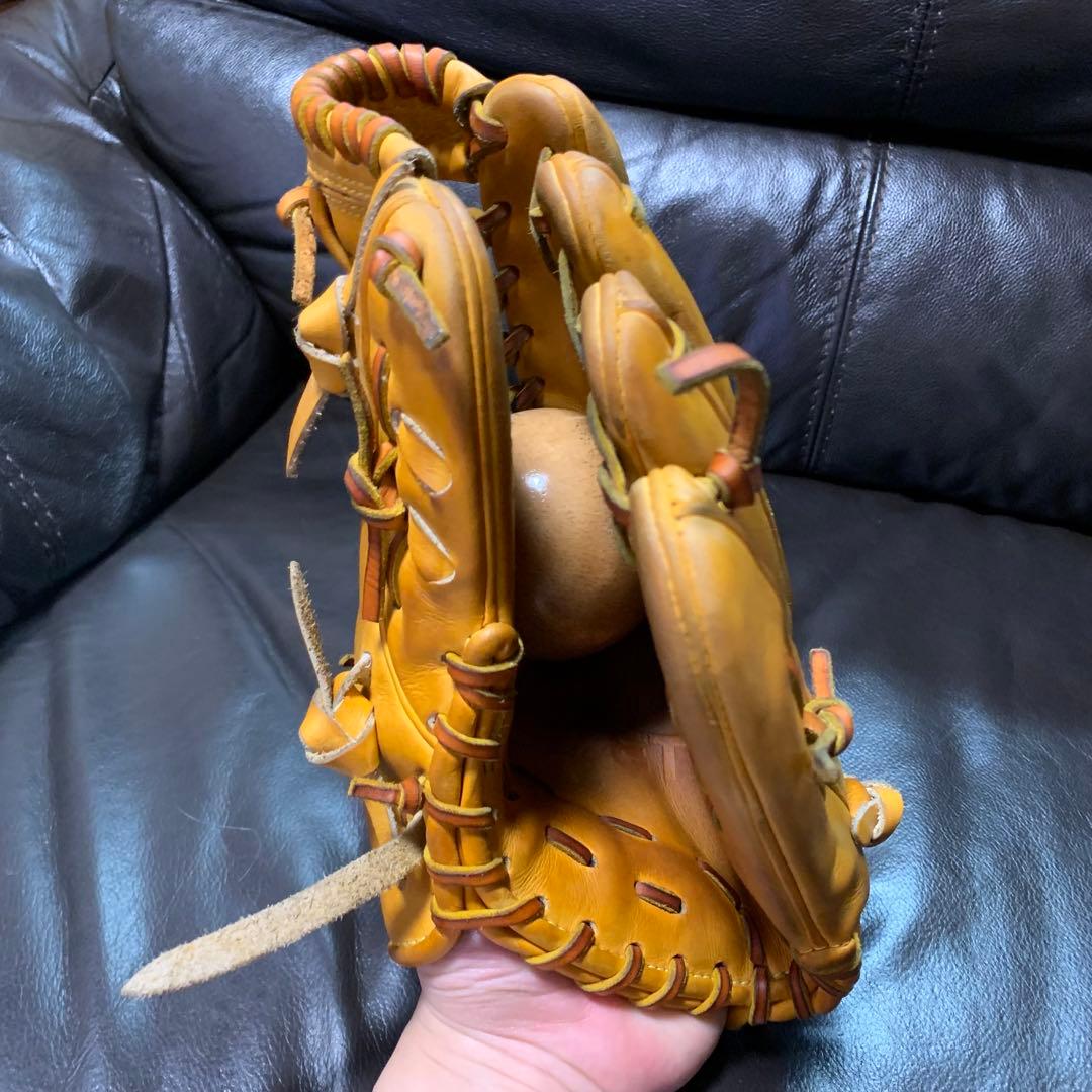 ZETT プロステイタス 硬式グローブ 右投げ用　三塁手　サード　オールラウンド