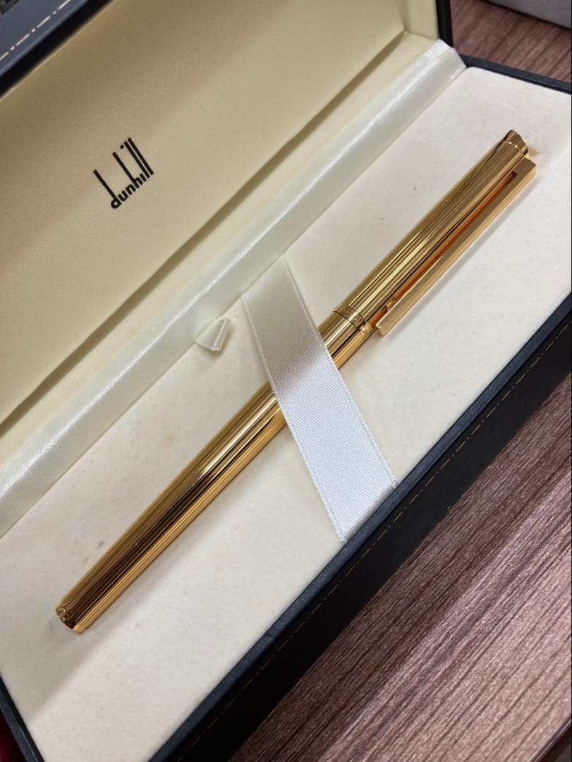 【未使用】Dunhill ダンヒル　万年筆　14金 14K585刻印