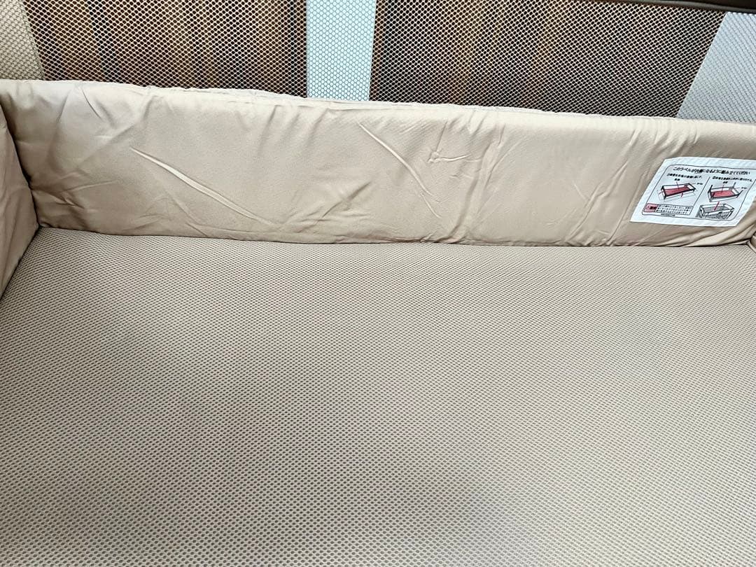 アップリカ 折りたたみベビーベット ココネルエアー ココアブラウン