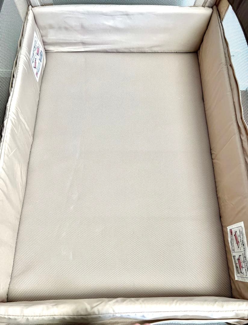 アップリカ 折りたたみベビーベット ココネルエアー ココアブラウン