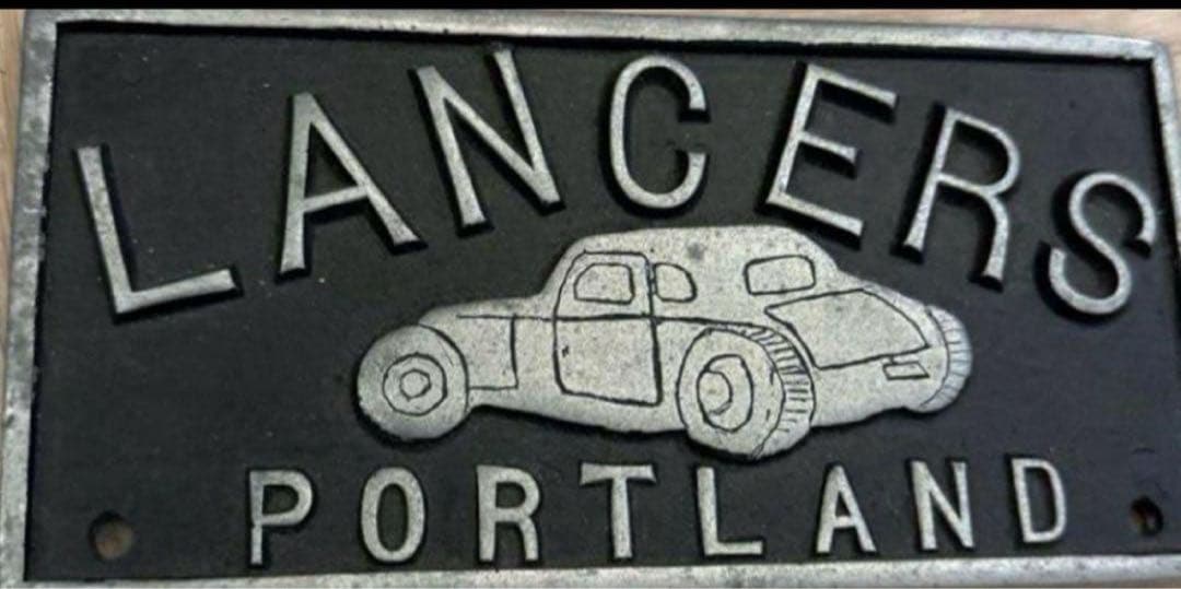 希少Vintage LANCERSヴィンテージ オールド カークラブ プラーク