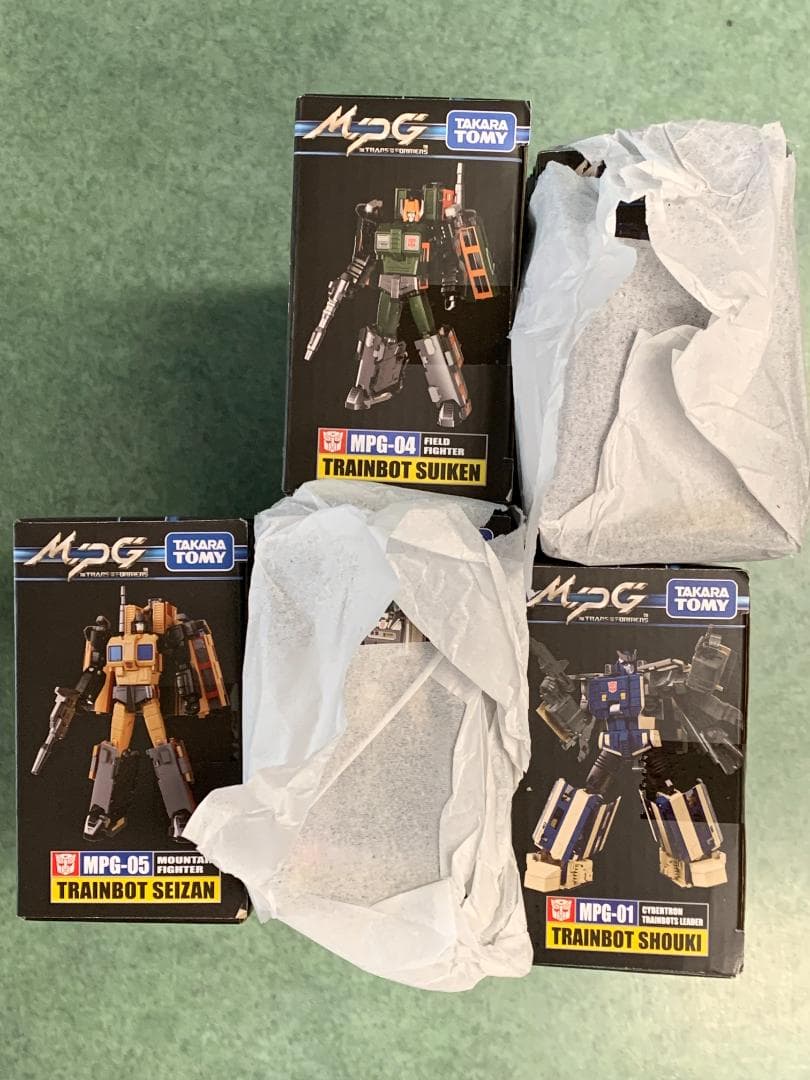 T*N様 MPG トレインボット ライデン BOX セット 【５個新品未開封・１