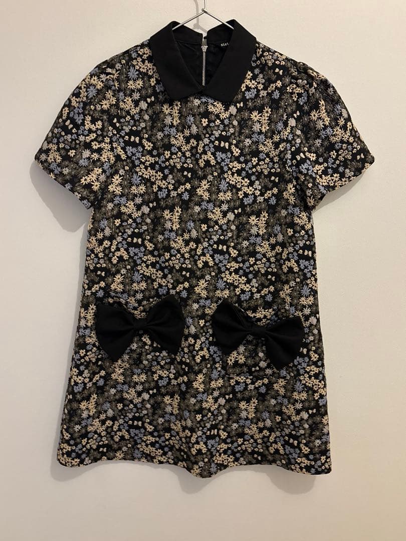 Sister Jane 花柄 半袖ミニワンピース