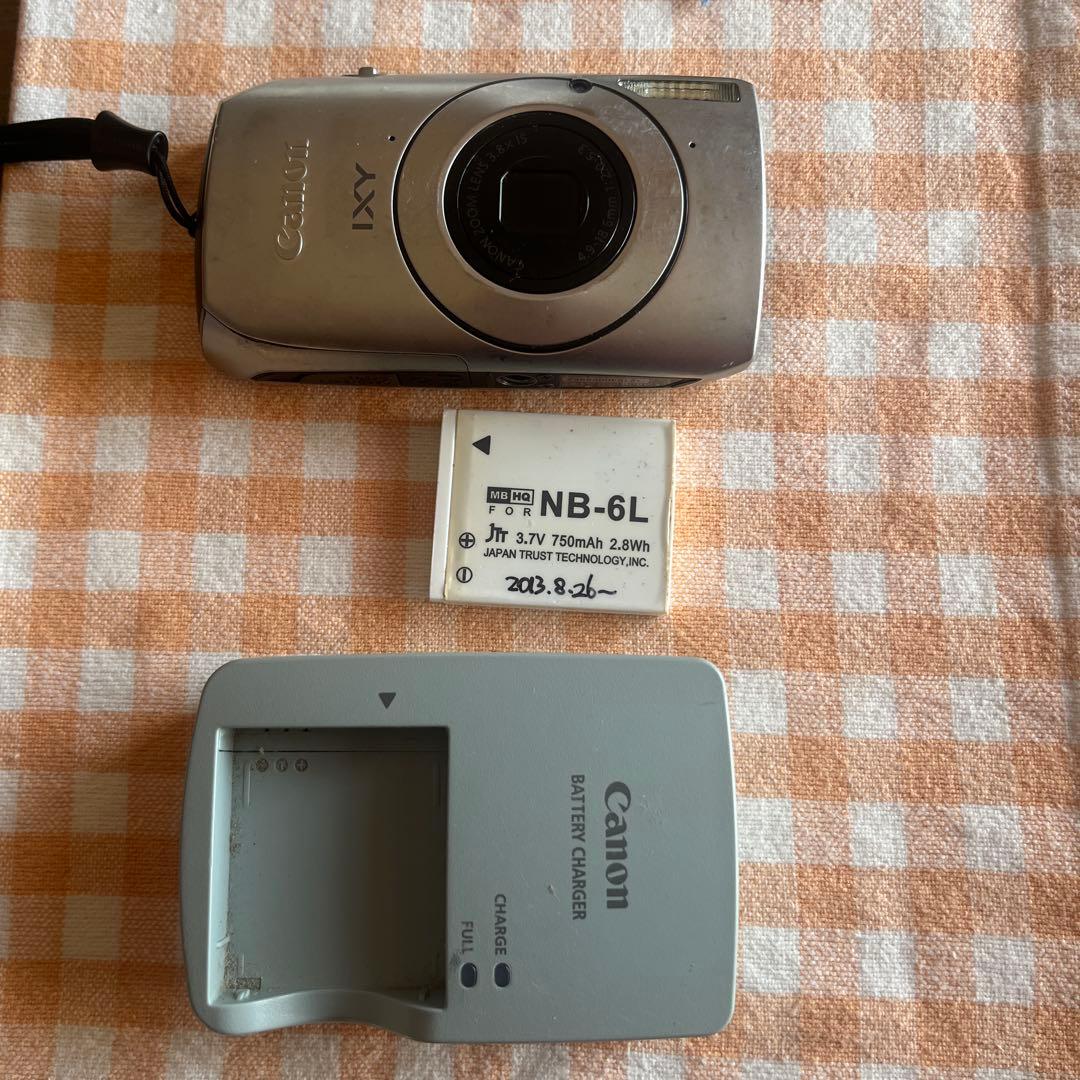 【メモリーカード無】Canon IXY 30Sコンパクトデジタルカメラ