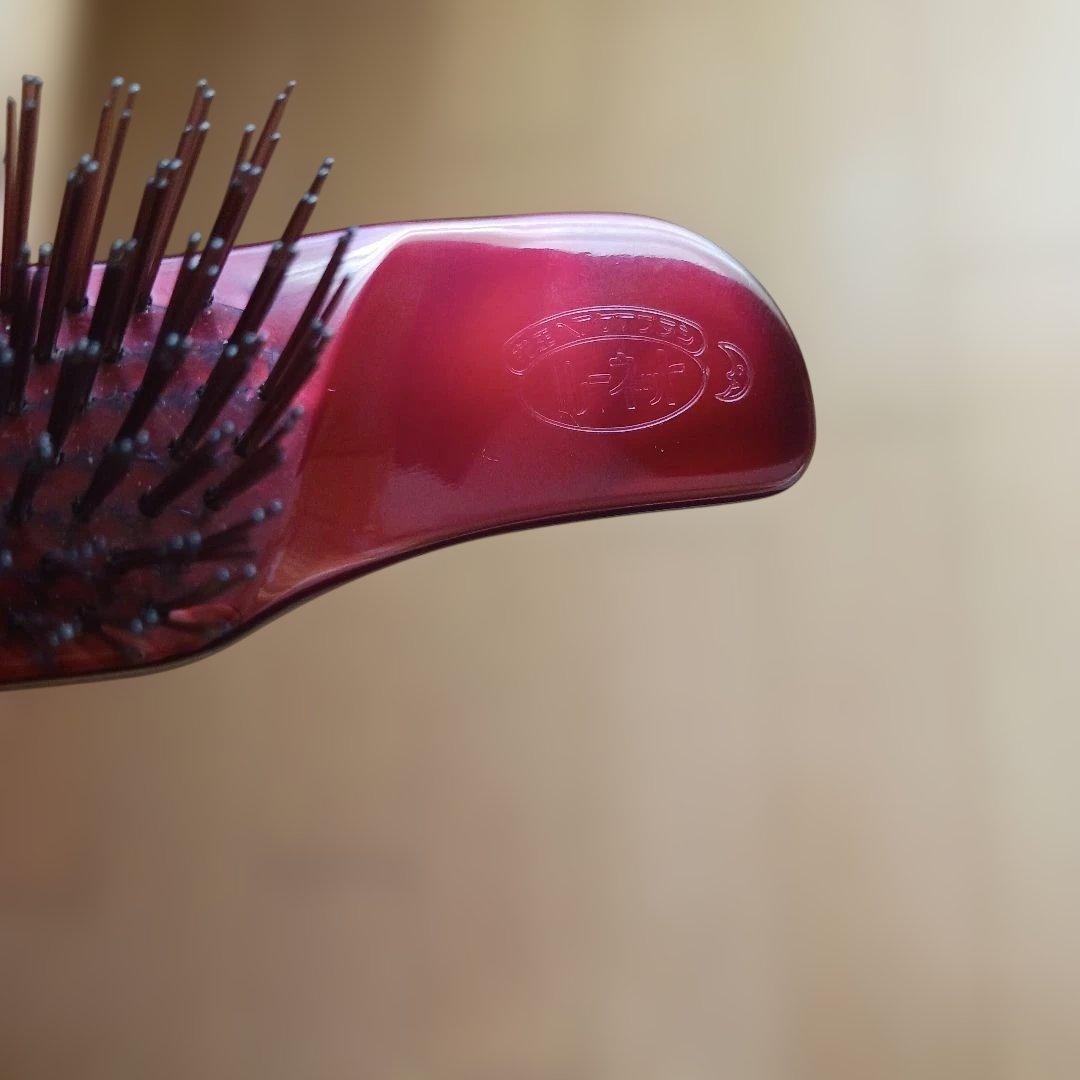 花王　ルーネット　スタイリングブラシ　昭和レトロ　廃盤　希少　貴重　赤　元祖